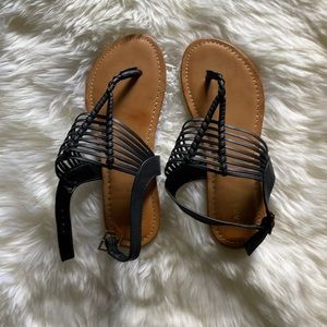 Bamboo Sandals never worn Size 6.5 NWOT
